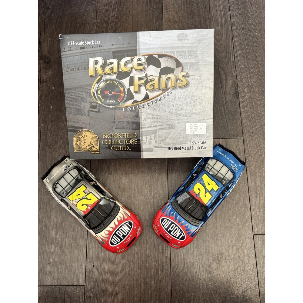 Action Race Fans 1:24 Scale Jeff Gordon 24 2001 Monte Carlo Brookfield Collector